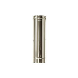 MBM - Canna fumaria dn 80 1 mt. l 1000mm tubo acciaio inox 316.
