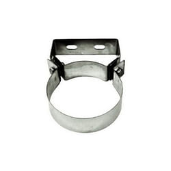 MBM - Fascetta murale canna fumaria dn 100 tubo acciaio inox 316