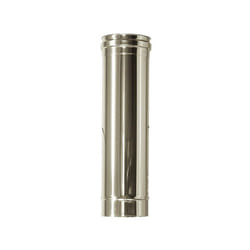 Canna fumaria parete doppia coibentata inox dn 180/230 l 0,5 mt