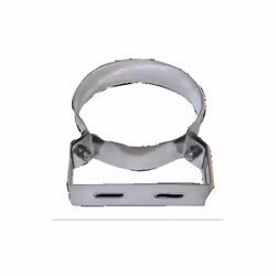 Fascetta muralela canna fumaria a parete doppia inox DN 400/450. Viene utilizzata per ancorare la canna fumaria al muro. Non ...