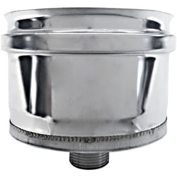 MBM - Canna fumaria parete doppia coibentata inox tappo raccogli condensa dn 350/400