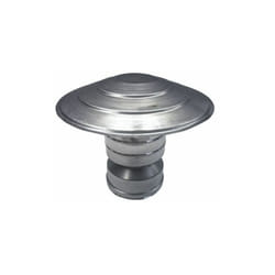 Canna fumaria parete doppia coibentata inox terminale cappello cinese dn 80/130