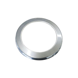 Rosone tondo canna fumaria stufa caldaia pellet acciaio inox d. 200 mm.