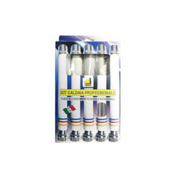 MBM - Kit caldaia estensibili tubo flessibile gas e acqua inox 200 400 gas 3/4