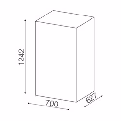 Cola THERMO POWER 30 S Libera installazione Pellet Avorio - Vista aggiuntiva 2