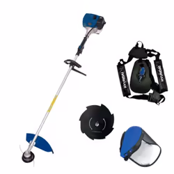 HYUNDAI 35275 Decespugliatore 2 tempi 43 cc 6500 Giri/Minuto Potenza 1,7 HP E' un utensile per la manutenzione di giardini ed ...