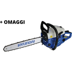 Hyundai - motosega da abbattimento a scoppio + kit omaggi LD852 52CC barra 45 cm mod 35000 - 35300