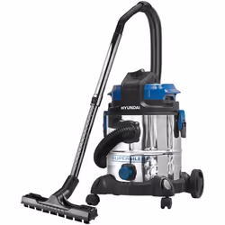 Aspiratore solidi liquidi silenziato elettrico Hyundai 1000W 20 lt 26,7 l/s - 45025.L'aspiratore per solidi e liquidi in acci ...