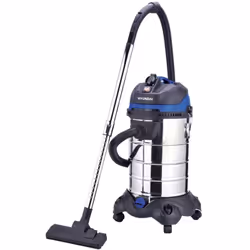 Aspiratore solidi liquidi elettrico Hyundai 1200W 30 lt 25 l/s - 45031.Bidone aspiratore per solidi e liquidi è progettato pe ...
