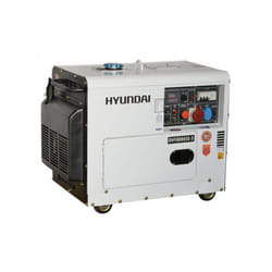 DHY8000SE-3 Generatore a Diesel Trifase silenziato 5,8 Kw 456 cc - Hyundai