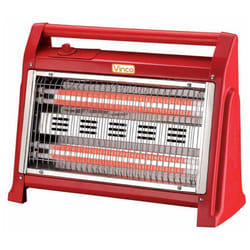Vinco 70157 stufetta elettrica Interno Grigio, Bianco 1600 W Riscaldatore di ambienti elettrico al quarzo