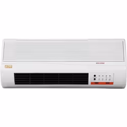 Potenza max W: 2000 Montaggio in piano o a parete: a parete Voltaggio V / Hz: 230 / 50 Selezioni Riscaldanti n°/ W: 2 / 1000- ...