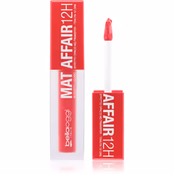 Rossetto liquido opaco dal colore intenso e dalla tenuta fino a 12 ore