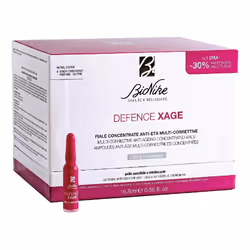 Bionike Defence Xage  è un trattamento viso concentrato ad azione liftante che attenua le rughe già dopo un'ora. Confezione d ...