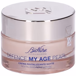 Bionike Defence My Age Pearl è una crema notte rivitalizzante per la pelle utile come anti-età e per donare alla pelle lumino ...