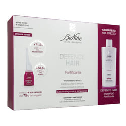 Bionike Defence Hair Bipack Ridensificante 21 Fiale 6ml + Shampoo 200ml