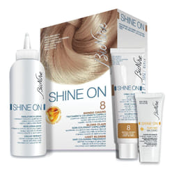 Bionike Shine On Tintura Capelli Biondo Chiaro Nuance 08 Senza Ammoniaca 75ml + 50ml