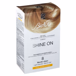 Bionike Shine On Tintura Capelli Biondo Chiaro Nuance 08 Senza Ammoniaca 75ml + 50ml