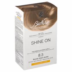 Bionike Shine On Tintura Biondo Chiaro Dorato Nuance 8.3 Senza Ammoniaca 75ml + 50ml