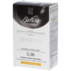 Bionike Shine On Tintura Capelli Castano Chiaro Ambrato 5.38 Senza Ammoniaca 75ml + 50ml