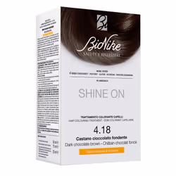 Bionike Shine On Castano Cioccolato Fondente è una tinta per capelli e copre completamente quelli bianchi e li colora di cast ...