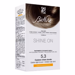 Bionike Shine On Castano Chiaro Dorato 5.3 è un prodotto utile per tingere i capelli di castano chiaro dorato. 

Formato: fla ...