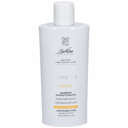 Bionike Shine On Shampoo Ristrutturante deterge delicatamente i capelli danneggiati e sfibrati, donando volume e lucentezza.  ...