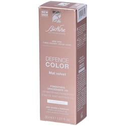 Bionike Defence Color Mat Velvet Fondotinta Opacizzante 12h Colore 404 Beige Naturel