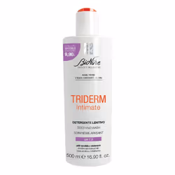 Bionike Triderm Detergente ad azione Lenitiva pH 7 è un detergente intimo ad azione idratante e protettiva utile per contrast ...