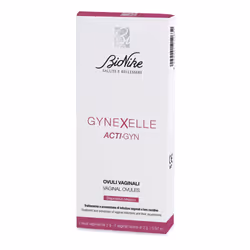 Bionike Gynexelle Acti-Gyn è un dispositivo medico in ovuli vaginali, indicato per la profilassi, trattamento e prevenzione d ...