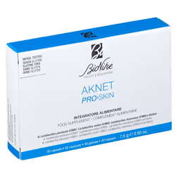 Bionike Aknet Proskin Integratore Alimentare per Acne della pelle 30 Capsule