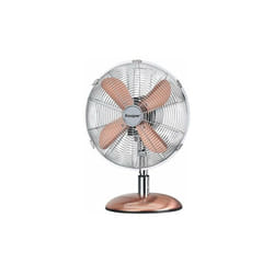 Kooper Ventilatore da tavolo in metallo Colore Bronzo Pala 30cm Potenza 40W