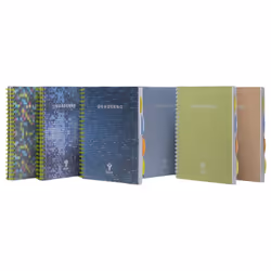 Intempo 8121RDTMQ, Fantasia, Multicolore, A4, 100 fogli, Carta quadrettata