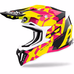 Airoh Strycker XXX Carbon Casco Motocross, rosa, dimensione XL per uomo