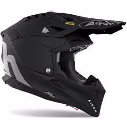 Airoh Aviator 3 Color Casco Motocross, nero, dimensione 2XL per uomo