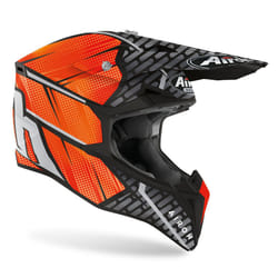 Airoh Wraap Idol Casco Motocross, arancione, dimensione S per uomo