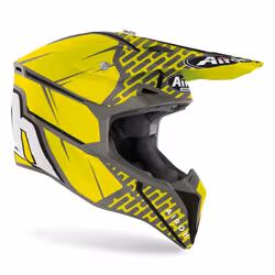 Airoh Wraap Idol Casco Motocross, giallo, dimensione 2XL per uomo