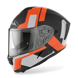 Airoh Spark Shogun Casco, nero-arancione, dimensione M per uomo