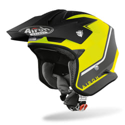 Airoh TRR S Keen Casco Jet trial, giallo, dimensione S per uomo