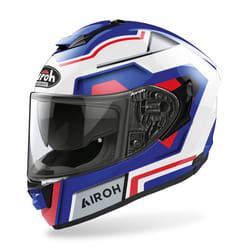 Airoh ST.501 Square Casco, bianco-rosso-blu, dimensione 2XL per uomo