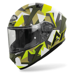 Airoh Valor Army Casco, grigio-giallo, dimensione XS per uomo