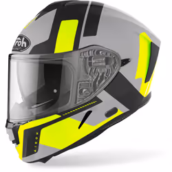 Airoh Spark Shogun Casco, giallo, dimensione XL per uomo