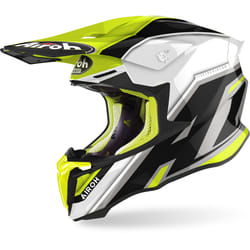 Airoh Twist 2.0 Shaken Casco Motocross, giallo, dimensione S per uomo