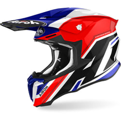 Airoh Twist 2.0 Shaken Casco Motocross, blu, dimensione XS per uomo