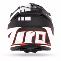 Airoh Twist 2.0 Mask Casco Motocross, nero-bianco, dimensione S per uomo