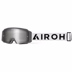 Airoh Blast XR1 Occhiali da motocross, nero-bianco per uomo