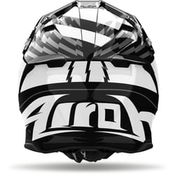 Airoh Twist 3 Thunder Casco da motocross, nero-bianco, dimensione 2XL per uomo
