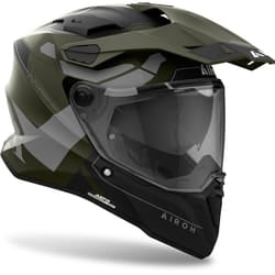 Airoh Commander 2 Reveal Casco da motocross, verde, dimensione M per uomo
