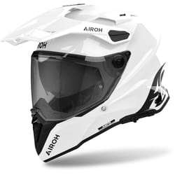 Airoh Commander 2 Color Casco da motocross, bianco, dimensione 2XL per uomo