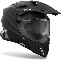 Airoh Commander 2 Color Casco da motocross, nero, dimensione M per uomo